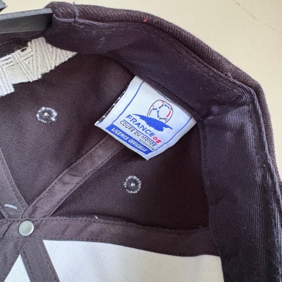 vintage 1998 FRANCE COUPE DU MONDE WORLD CUP Soccer Adidas Deustchland NWT fifa - Picture 8 of 10